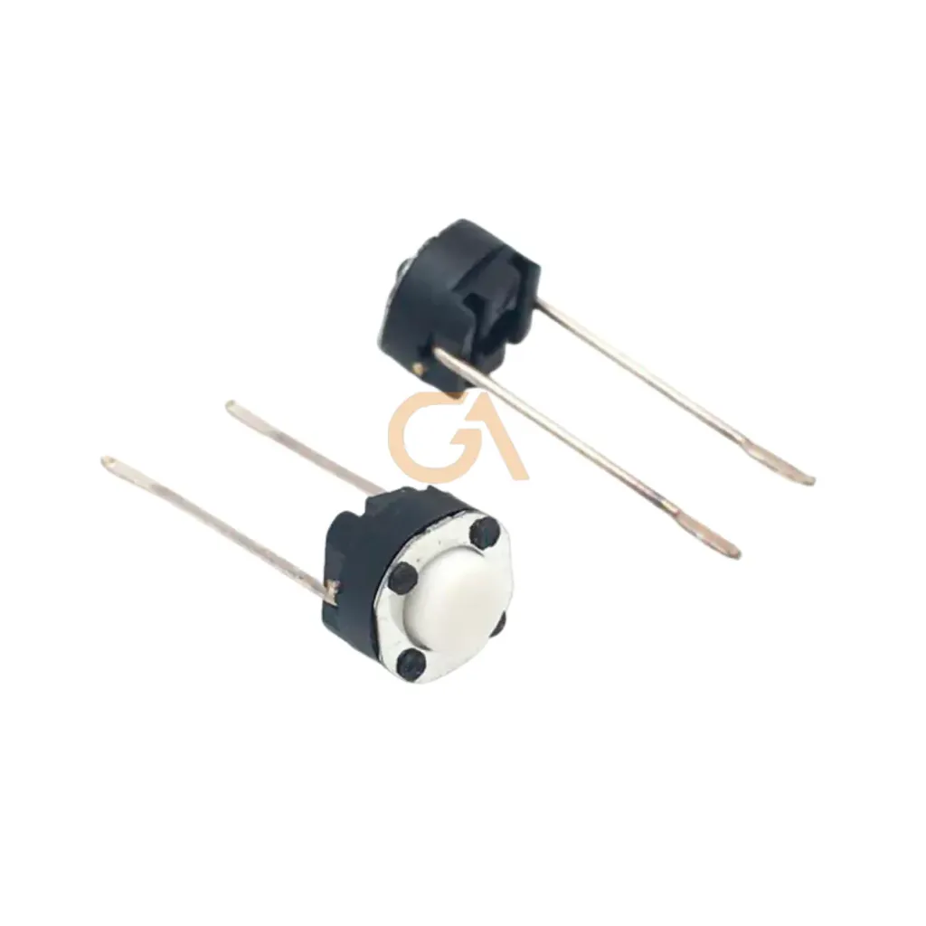 PULSADOR 6x6mm H2 5.0mm 2PINES