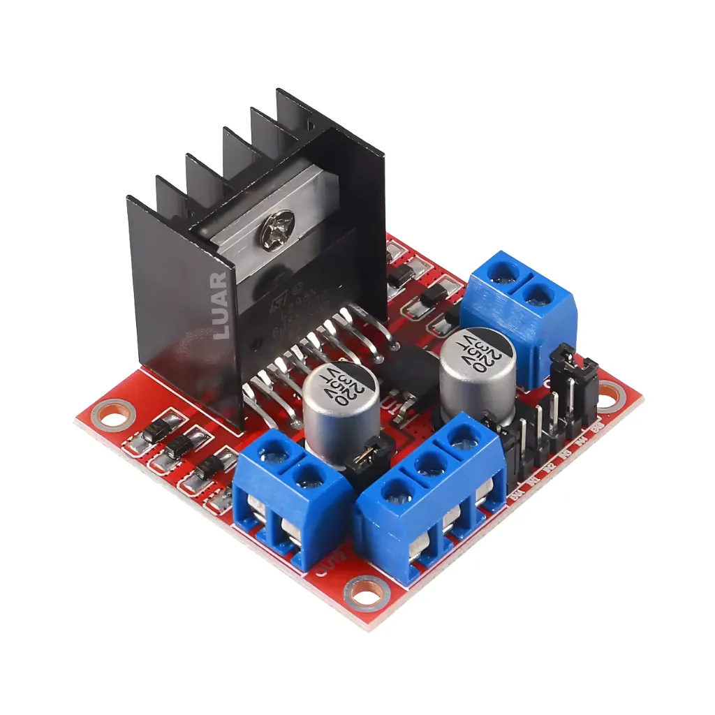 MODULO L298N MOTOR DRIVER P/ARDUINO ROJO