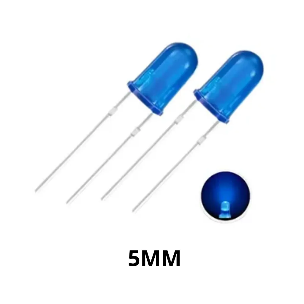 DIODO LED 5MM AZUL xUND.