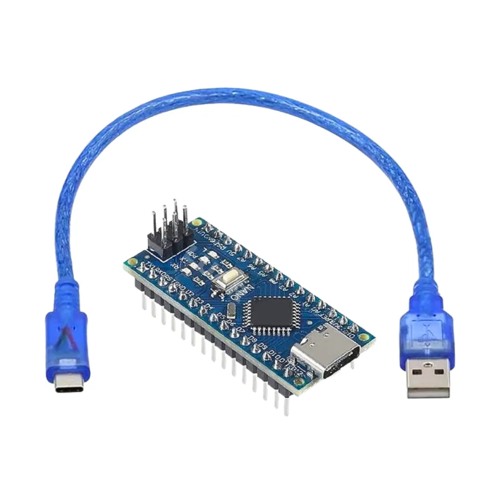[KZY-6006(TYPE C)] ARDUINO NANO CON CABLE USB TIPO C  COMPATIBLE CON ORIGINAL