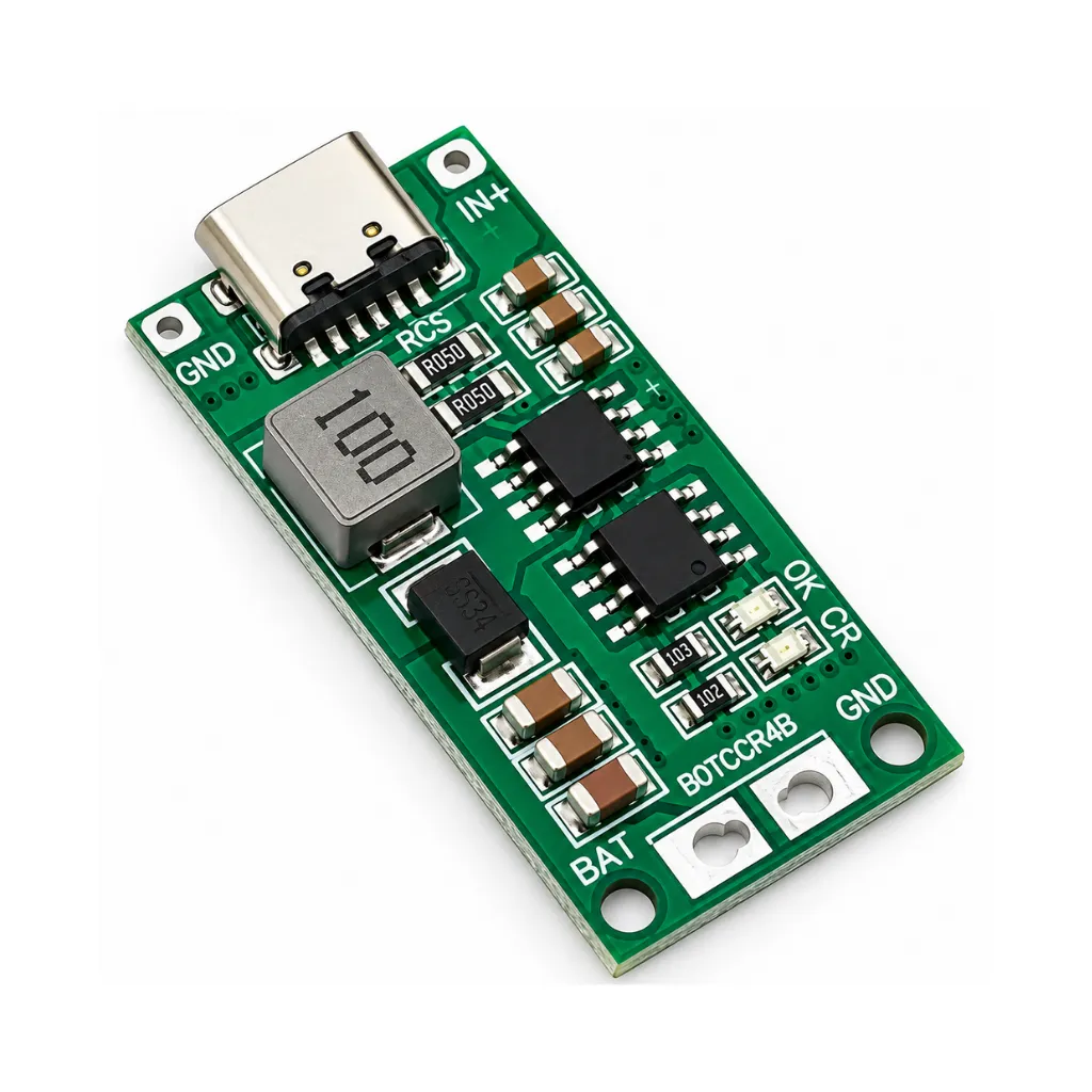 MODULO DE CARGA BAT. 18650 2S/2A Type C to 8.4V