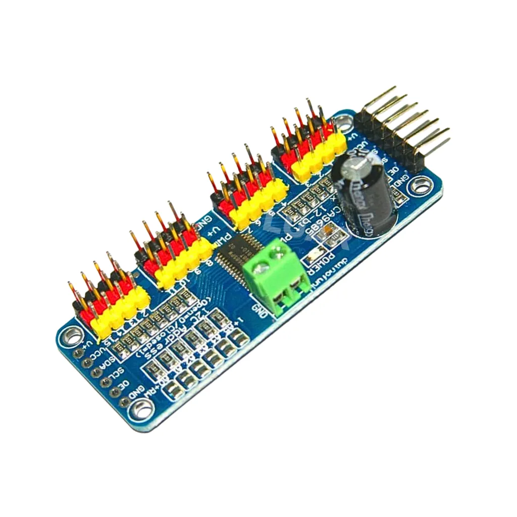 SERVO DRIVER I2C 16 CANALES 12 BITS