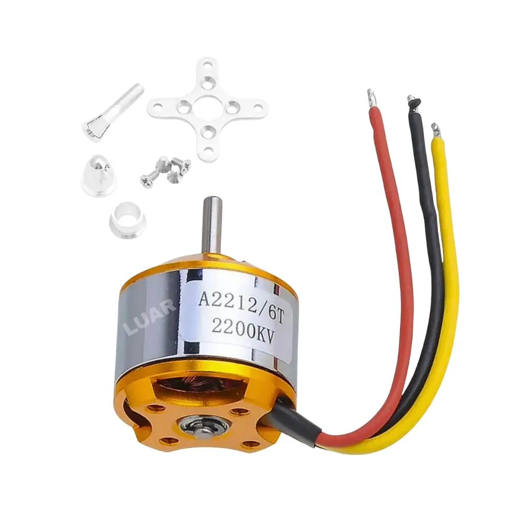 MOTOR SIN ESCOBILLAS A2212/6T 2200KV