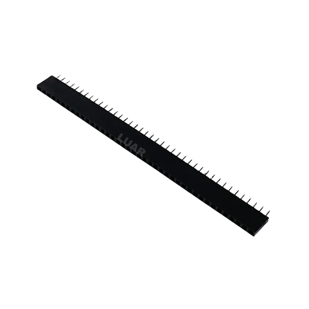 SOCKET 2.54mm PARA PCB 1x40PINES