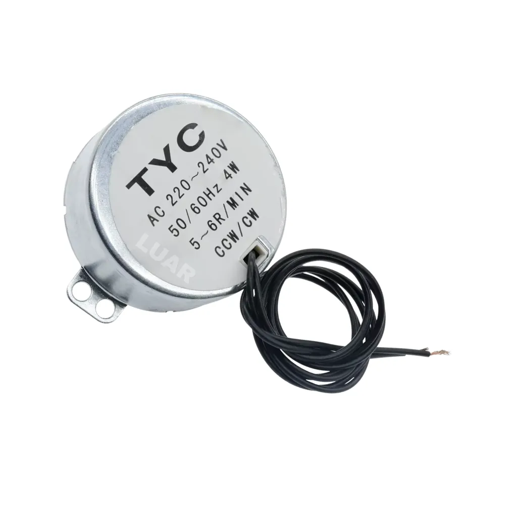 MOTOR SICRONO AC 220-240V 50/60HZ 4W 5/6RPM