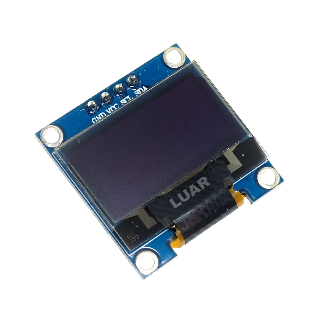 [LU-1234-3] PANTALLA OLED I2C SSD1306 0.96 128x64 AMARILLO AZUL DUAL)