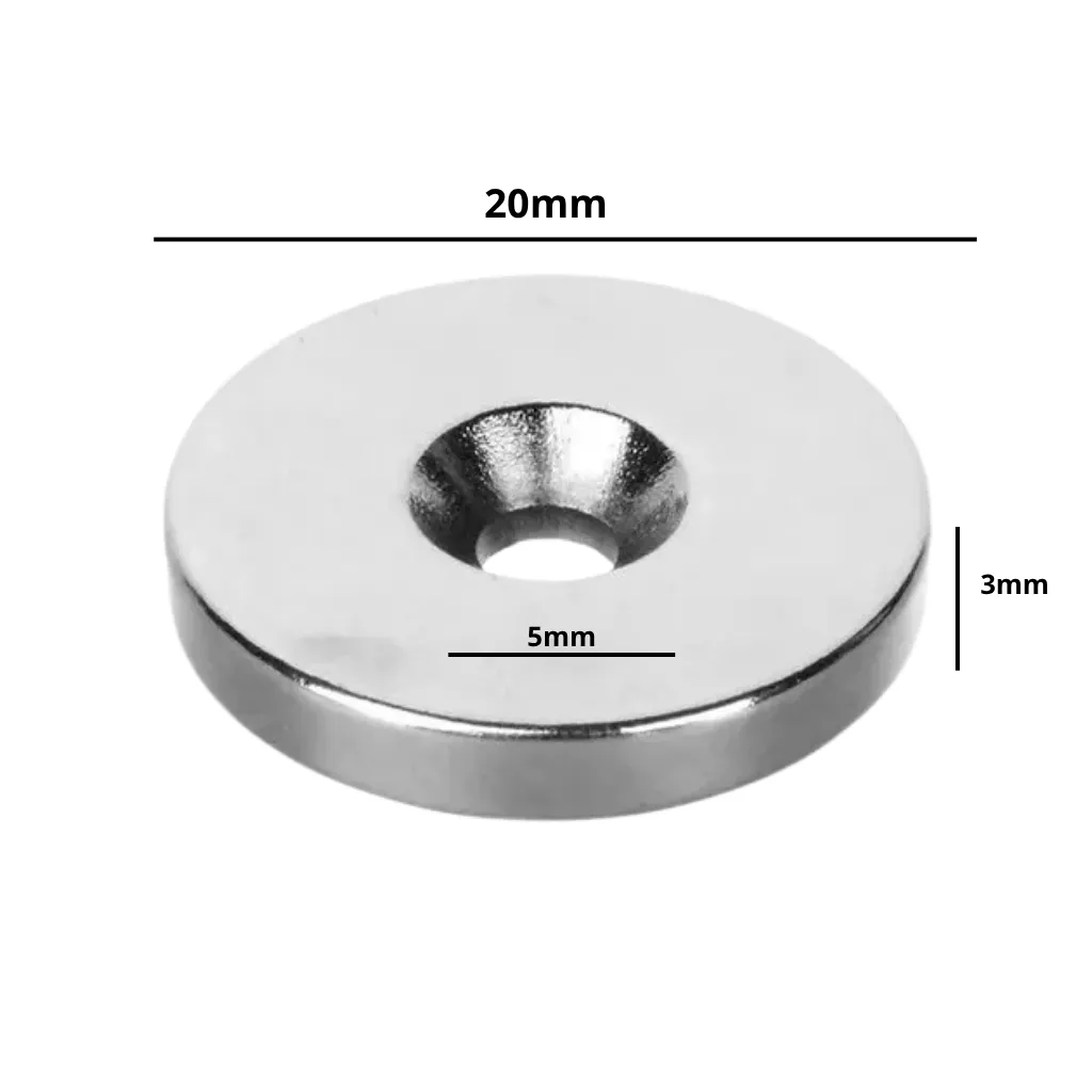 IMAN TIPO DISCO 20mmx3mm 5mm
