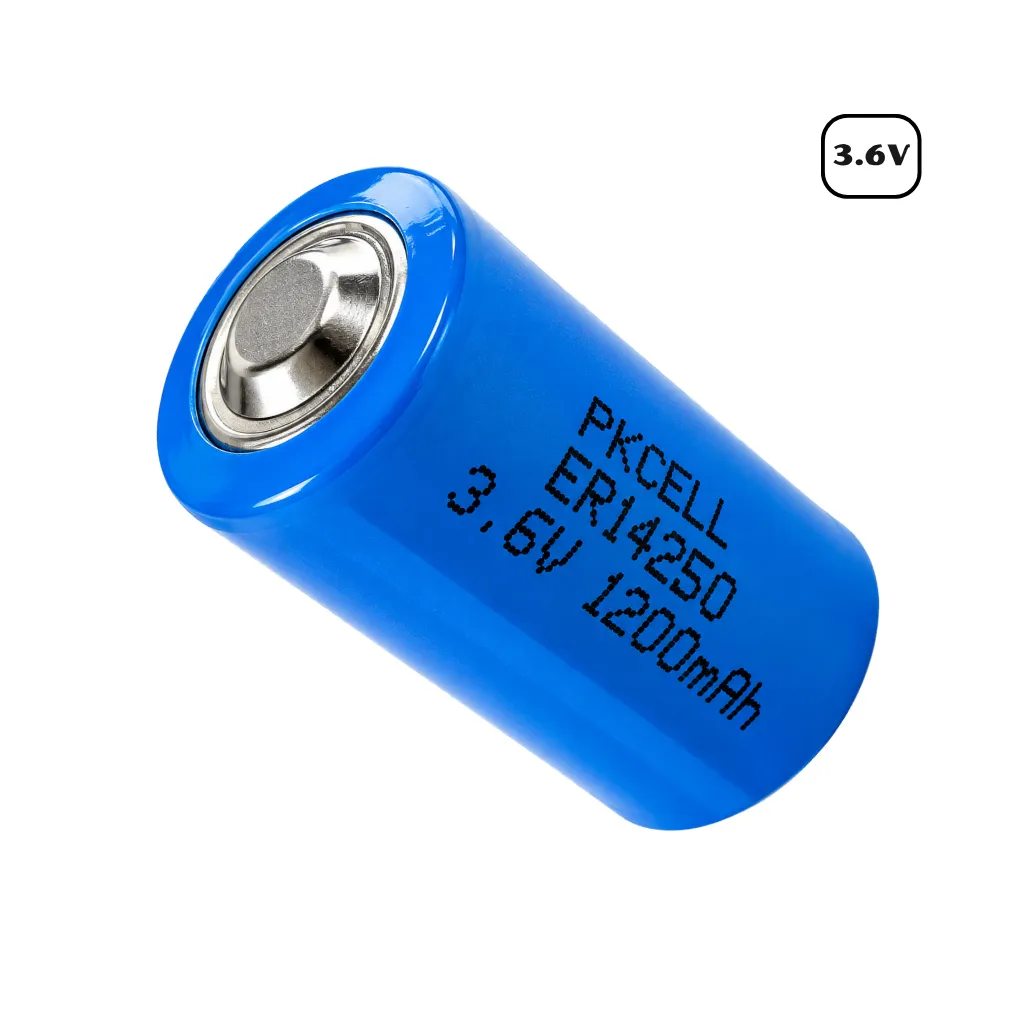 BATERIA 1/2AA LITHIUM ION - NO RECARGABLE 3.6V-1200mAh PKCELL