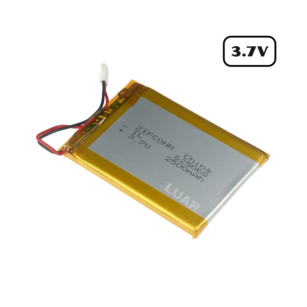 BATERIA DE 3.7V-2500MAH ION LITIO RECARGABLE