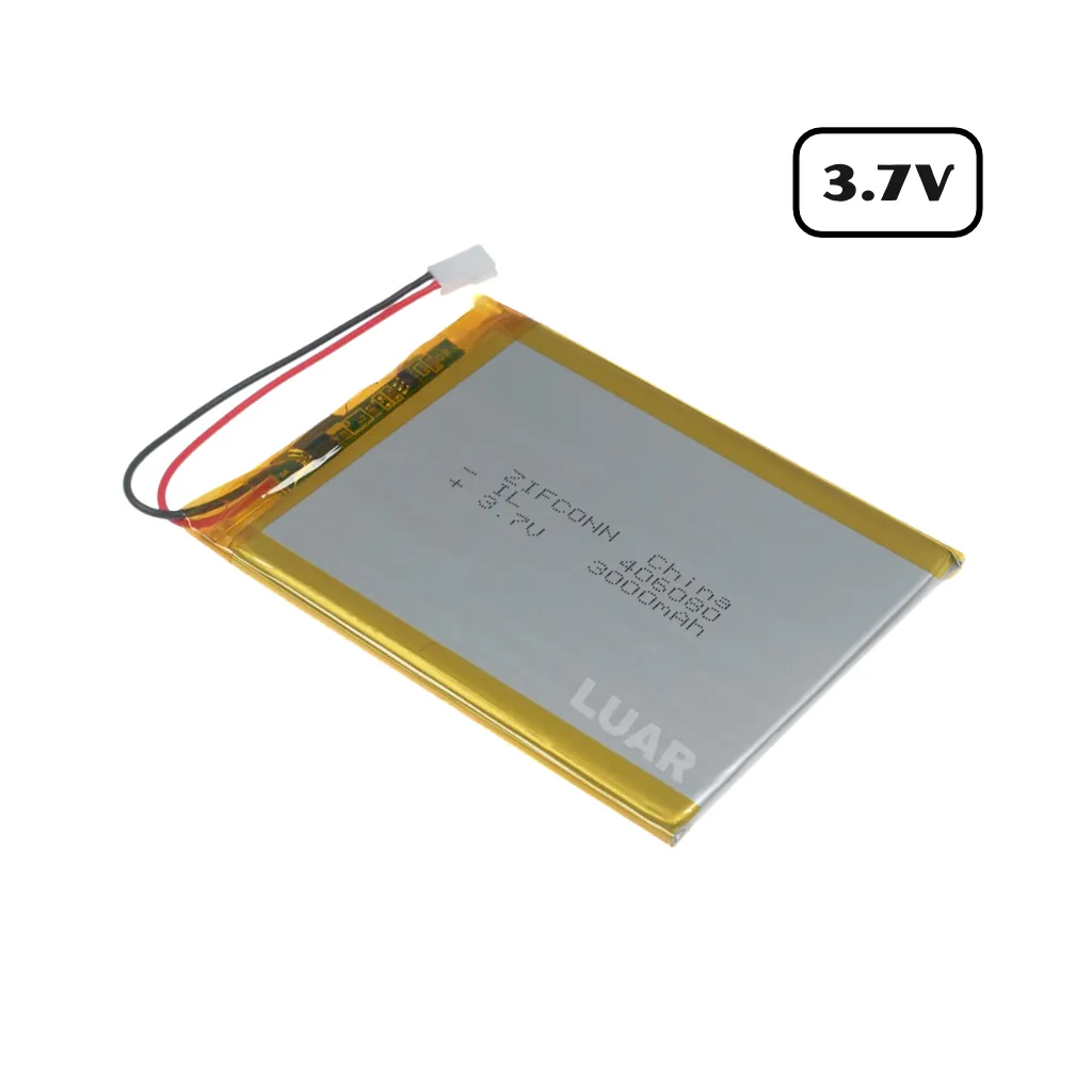 BATERIA DE 3.7V-3000MAH ION LITIO RECARGABLE