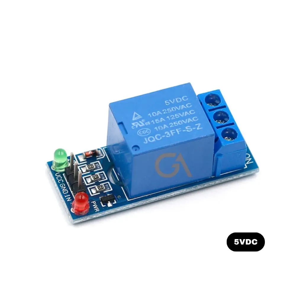 MODULO RELAY 1 CANAL 5VDC C/LED P/ARDUINO
