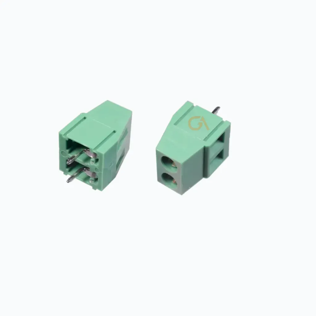 BORNERA DE CONEXION VERDE 10A-300V 2PINES KEFA