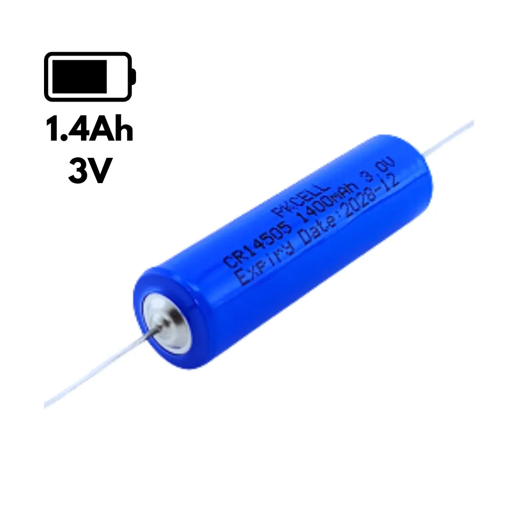 BATERIA RECARGABLE Li-ion 3V AXIAL PKCELL