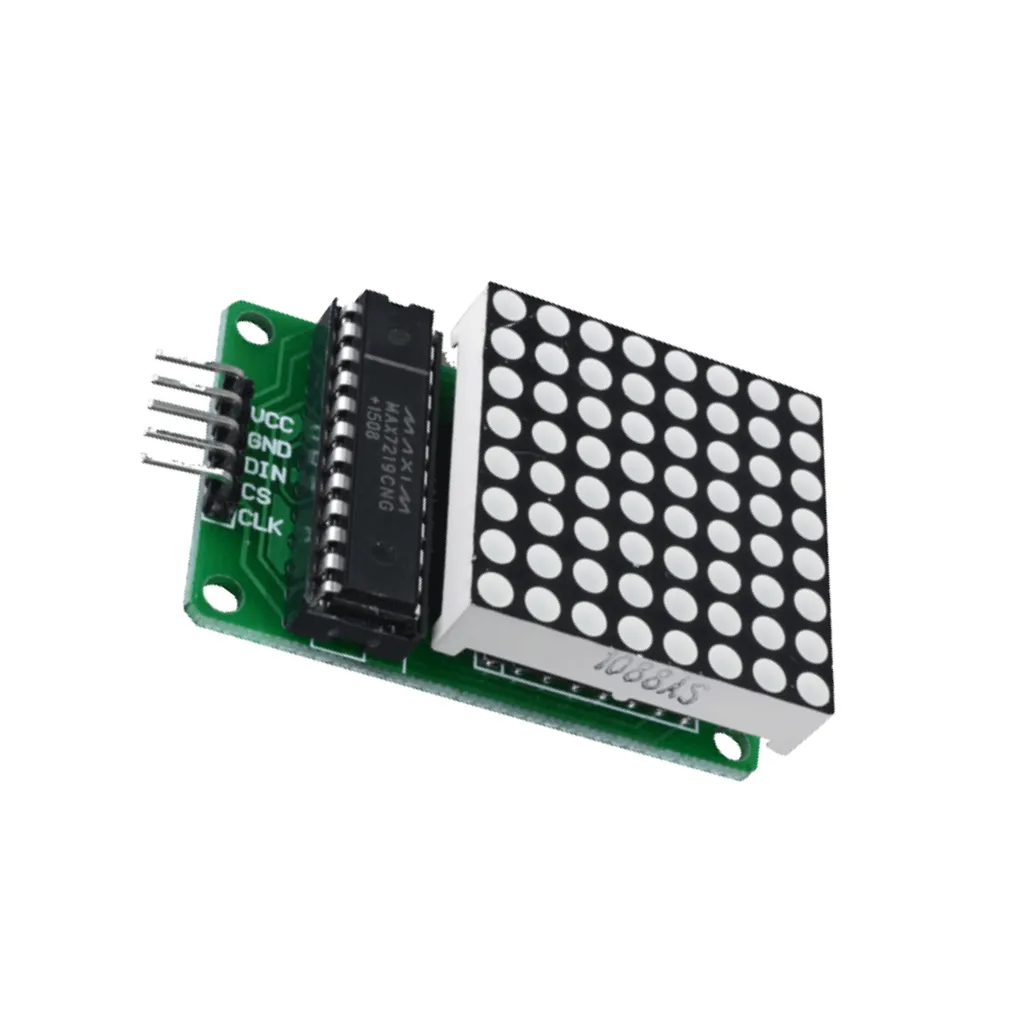 DRIVER DE LEDS CON DISPLAY DE 64 LEDS