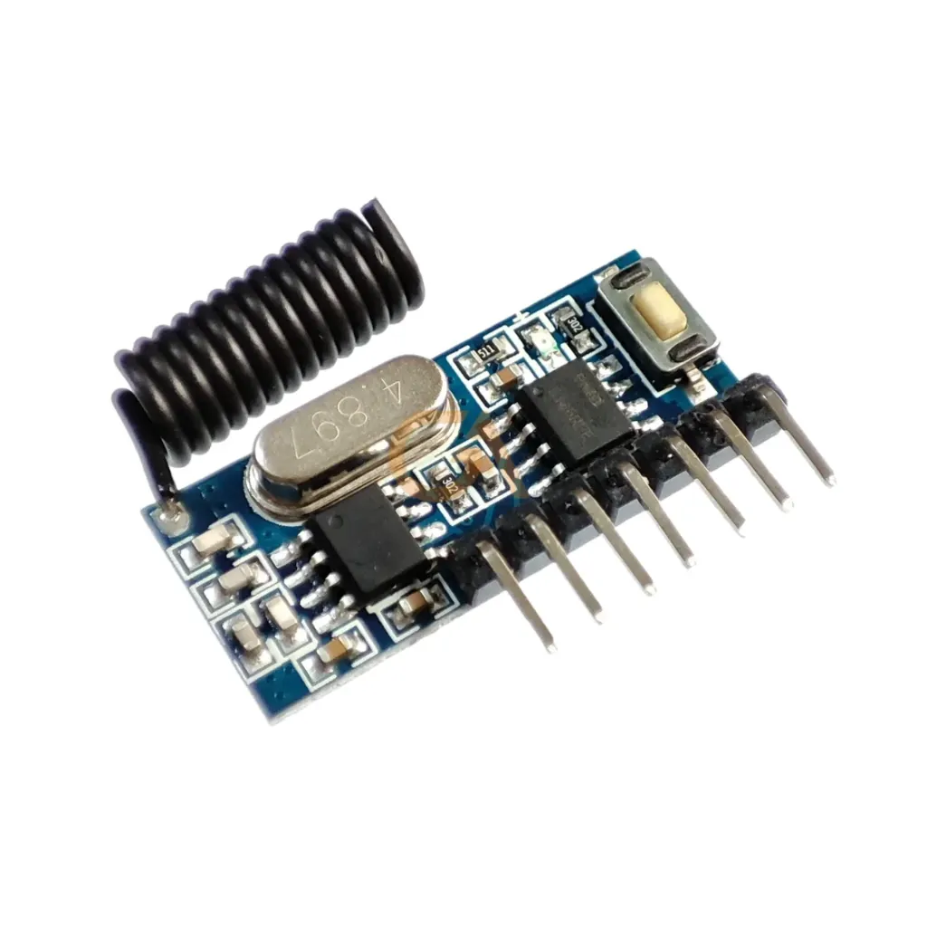 RECEPTOR RX480E DE 315 MHZ SUPER-HETERODINO RF 4 CANALES QIACHIP P/CODIFICADOR EV1527
