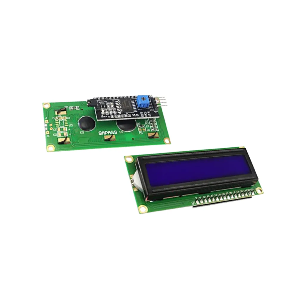 DISPLAY ALFANUMERICO DE 2X16 C/ DRIVER HD44780 Y MODULO PCF8574