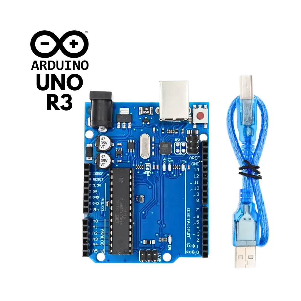 ARDUINO UNO R3 COMPATIBLE C/ARDUINO ORIGINAL