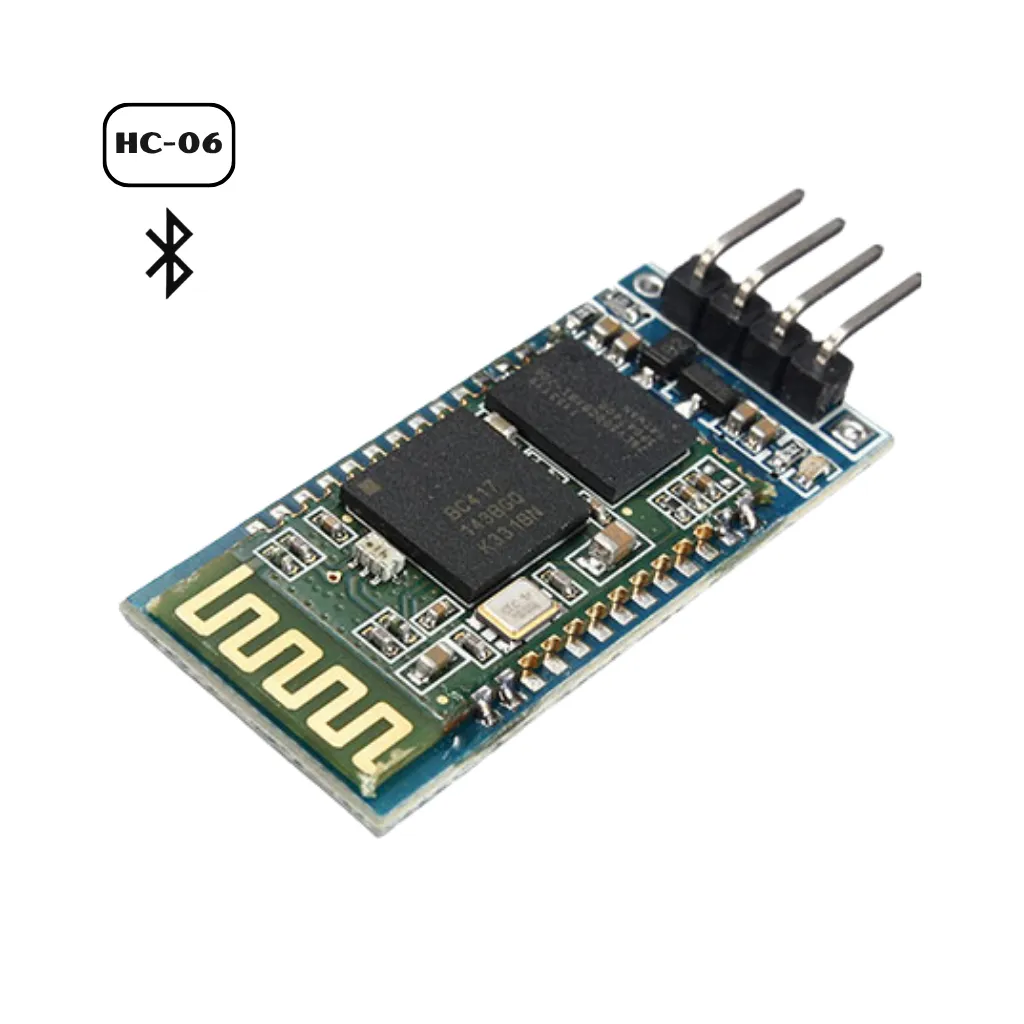 MODULO BLUETOOTH (ESCLAVO) 4 PIN DIP P/ARDUINO (LU-3373)